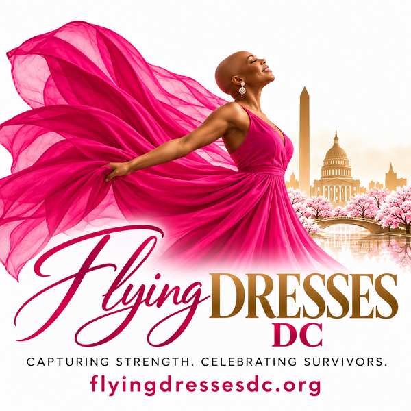 Flyer for Flying Dresses DC Organization
